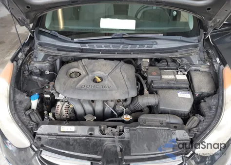 2012 Hyundai Elantra Gls from USA, damaged, VIN KMHDH4AE4CU305604